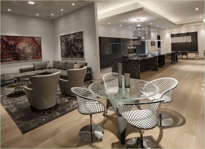 Los Angeles Residence belsőépítészet