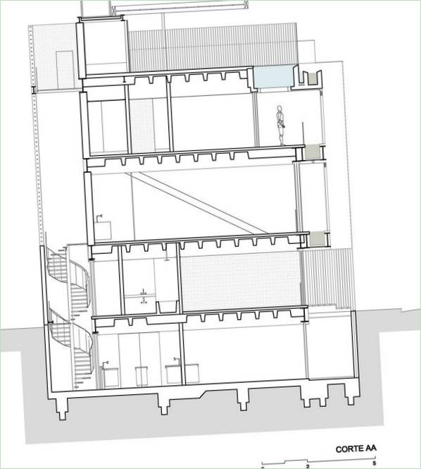 Tervrajz egy 12×12-es családi házhoz