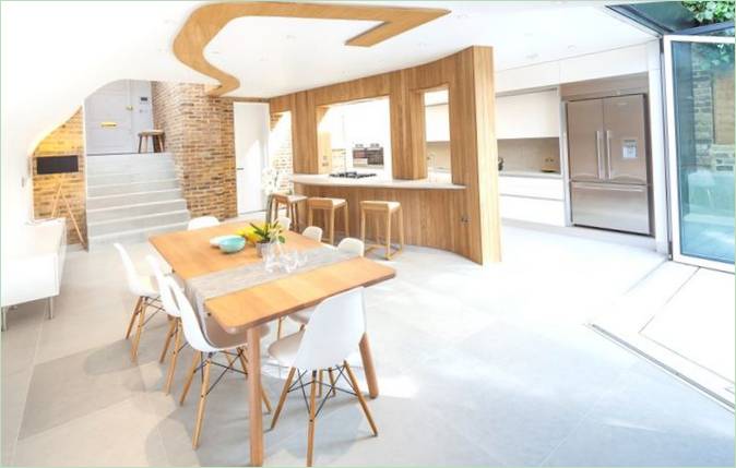 De Beauvoir Road House étkezőasztal Londonban