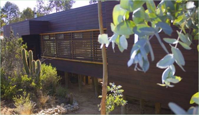 Casa Tunquén magánház. Tancuin, Chile