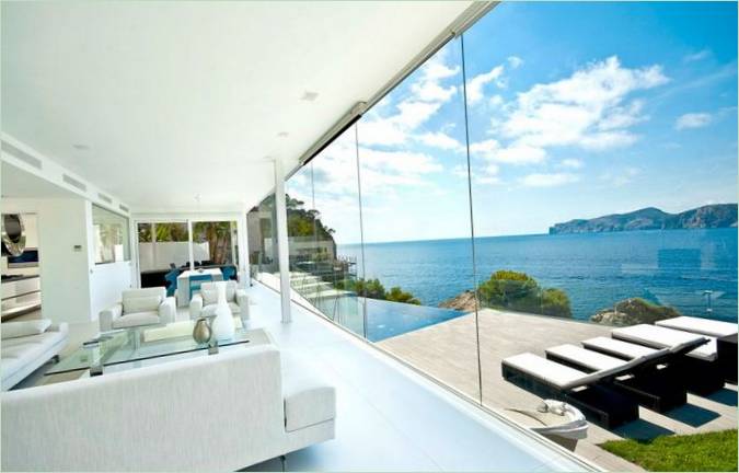 Villa Mallorca Gold luxus villa kialakítása