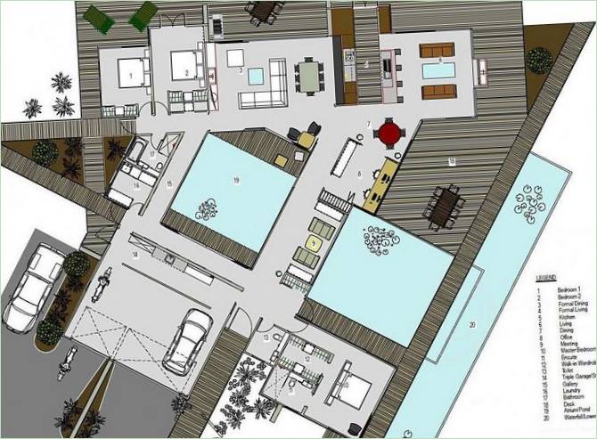 Rotopai Residence alaprajz