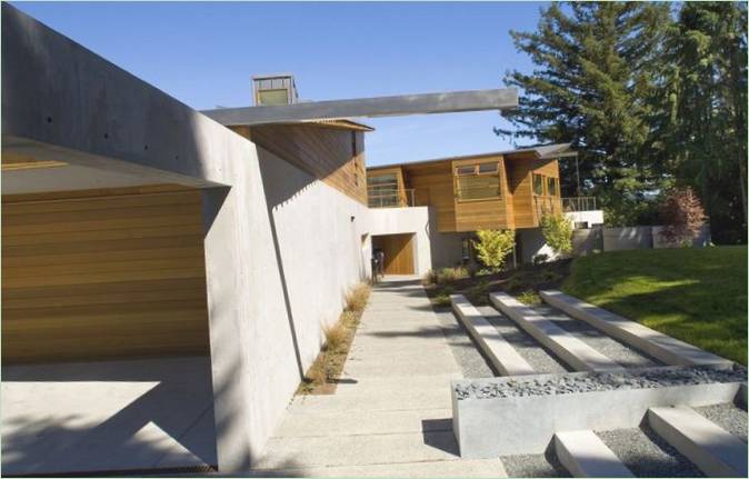 A Cedar Park House külseje Seattle-ben, WA-ban