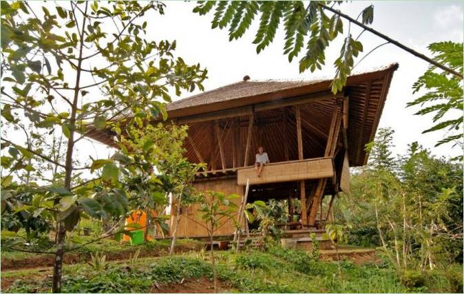 Bali Mountain House homlokzata