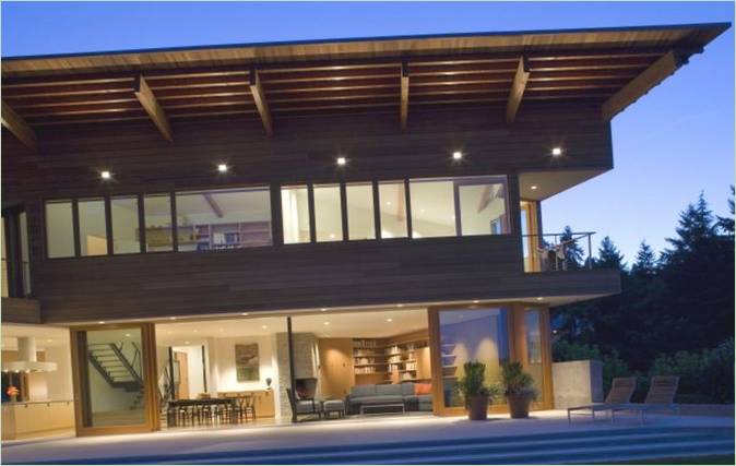 A Cedar Park House külseje Seattle-ben, WA-ban