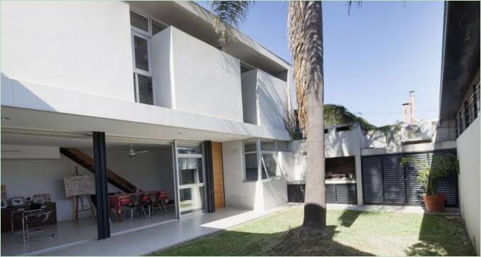 Casa Interior magánlakás udvar design