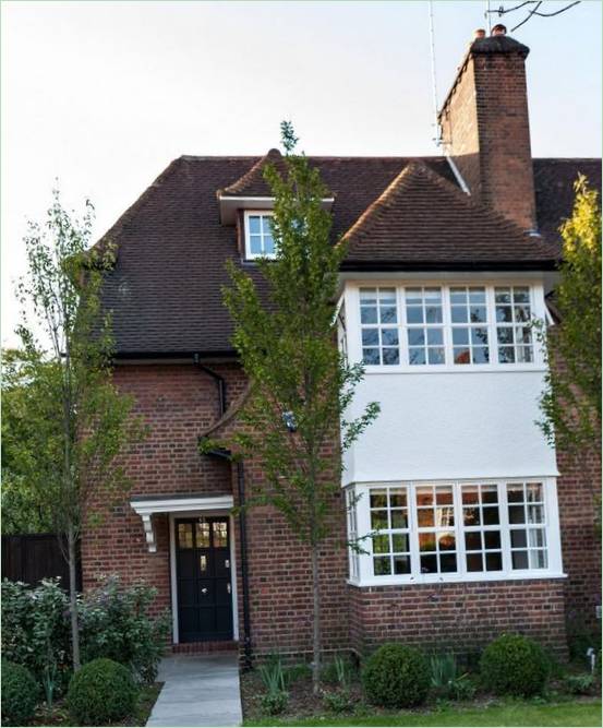 A londoni Hampstead House téglahomlokzata