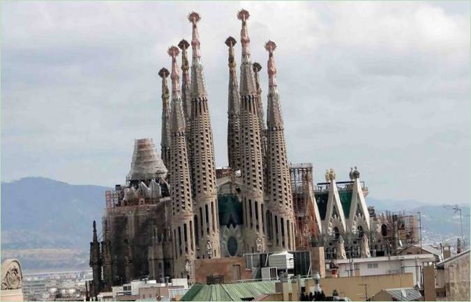 Sagrada Família katolikus templom Barcelonában