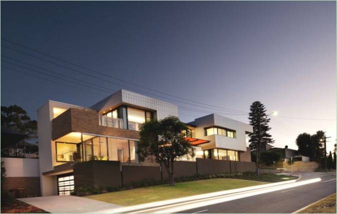 Modern South Perth House Ausztráliában