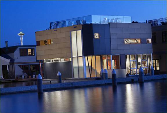 Úszó ház a Lake Unionon