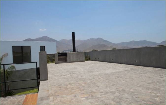 Körülvett ház Lima, Peru