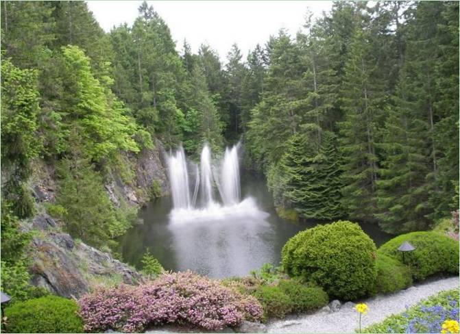 Butchart Gardens Brit Kolumbiában