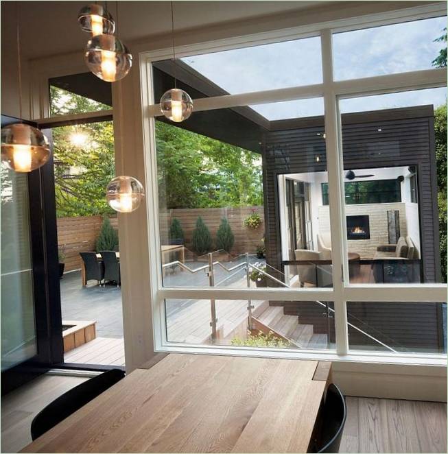 Nyitott veranda a Westboro Home-ban