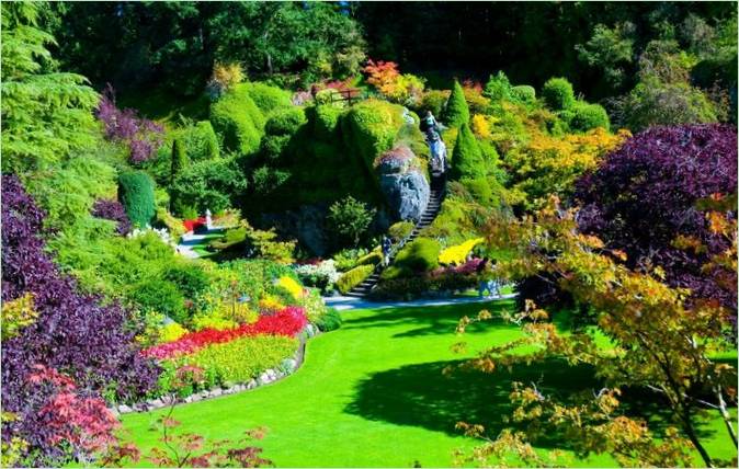 Butchart Garden Brit Kolumbiában