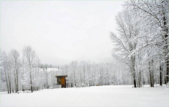 Delta Shelter ház az Olson Kündig Architects tervei alapján