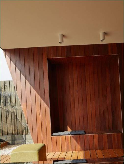 Belsőépítészeti tervezés a Clavel Arquitectos által tervezett Thornbury House számára Ausztráliában