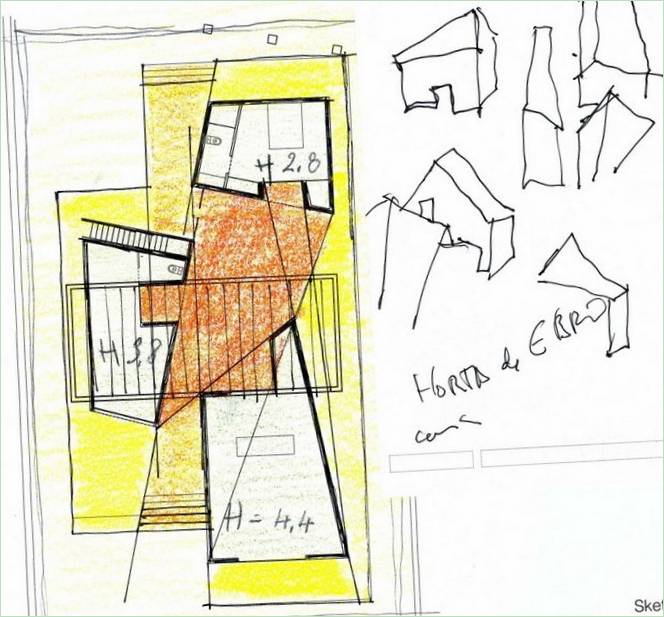 Picasso ihlette stúdióház az OAB Architects tervei alapján