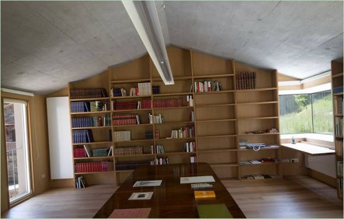 Casa Rubalcaba, egy két pavilonnal rendelkező ház projektje Kantábria tartományban