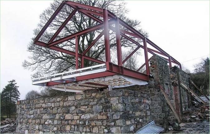 Loughloughoughan Barn hangulatos ház Észak-Írországban