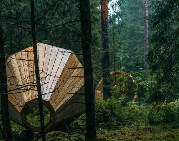 Szokatlan pergola az észt erdőkben - 3. kép Szokatlan pergolák az észt erdőkben - 3. kép