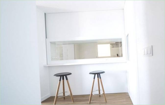 A Nook Architects által tervezett magánlakás belső tere