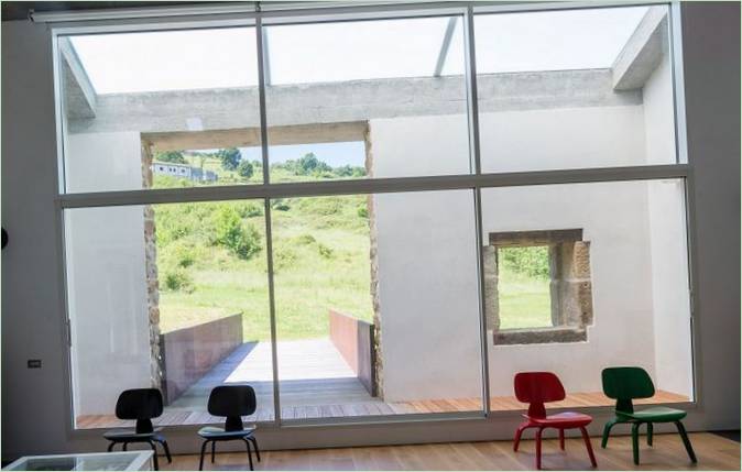 Ház projekt két pavilonnal Casa Rubalcaba Cantabria-ban