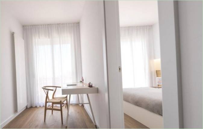 Nook Architects által tervezett magánlakás belsőépítészete