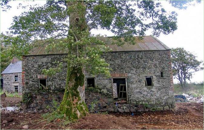 Hangulatos Loughloughan Barn Észak-Írországban