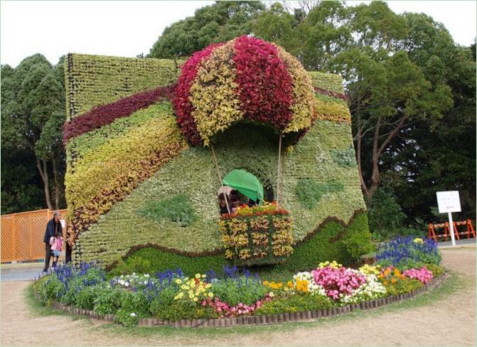 Az emberek és a természet szimfóniája a Hamamatsu Park kiállításon