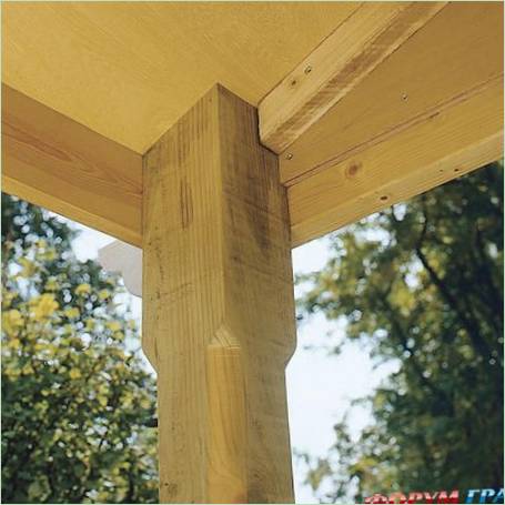 Kreatív pergola a kertbe