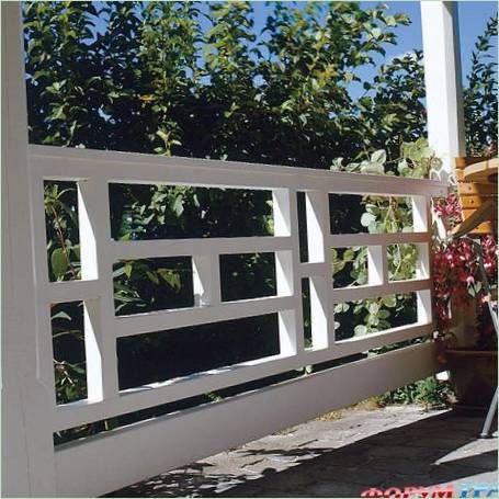 Kreatív pergola a kertben