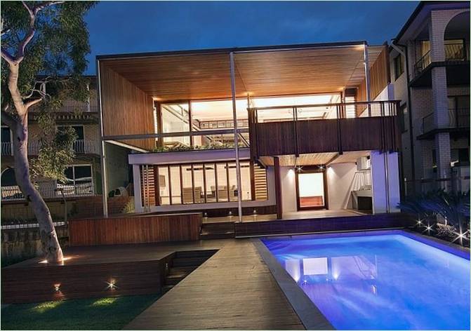 Luxus tetőtéri otthon duplex szerkezetekkel Sydneyben