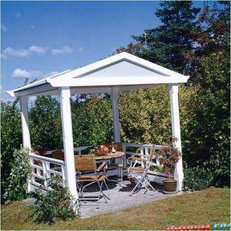Kreatív pergola a kertbe