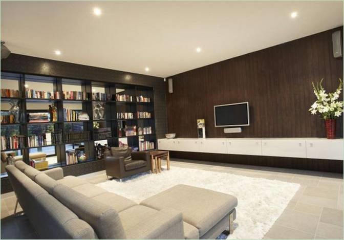 Luxus nappali design