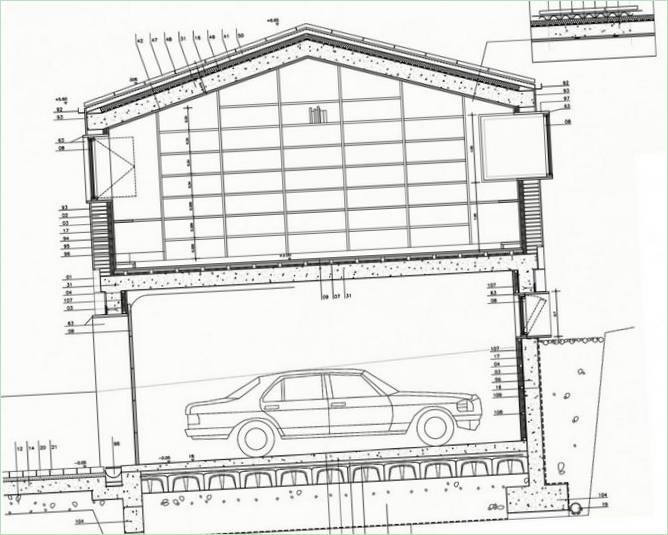 Egy ház projektje két pavilonnal Casa Rubalcaba Cantabria-ban