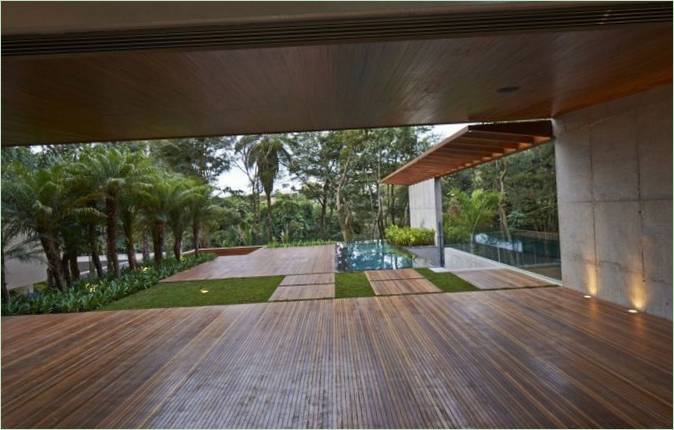 Bosque da Ribeira belseje Brazíliában