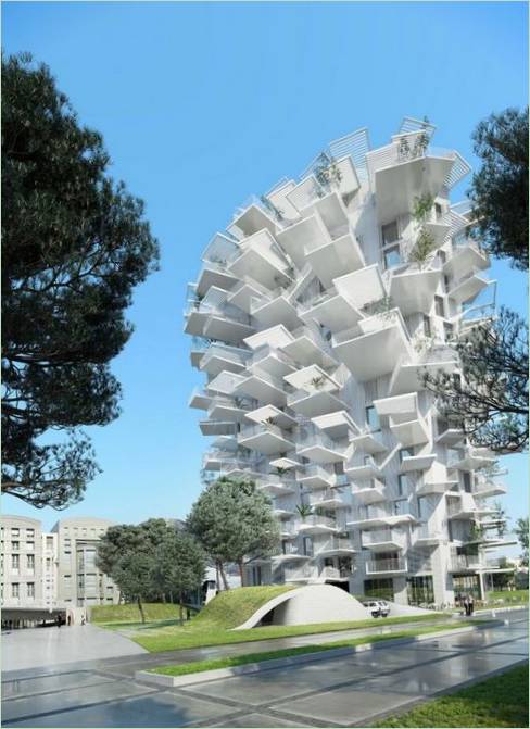 Arbre Blanc/Fehér fa ház Sou Fujimoto Architects tervei alapján