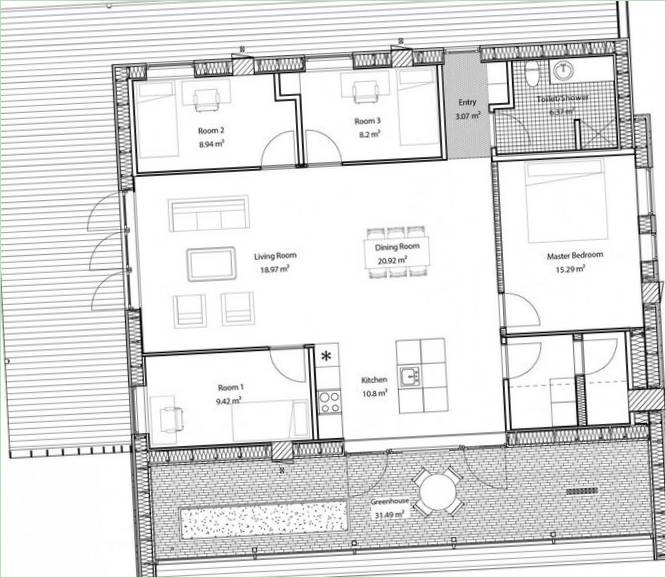 Újrahasznosított anyagokból készült ökológiai ház - a dániai Upcycle House