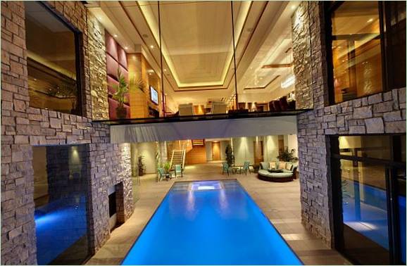 Stílusos spa egy tágas otthonban