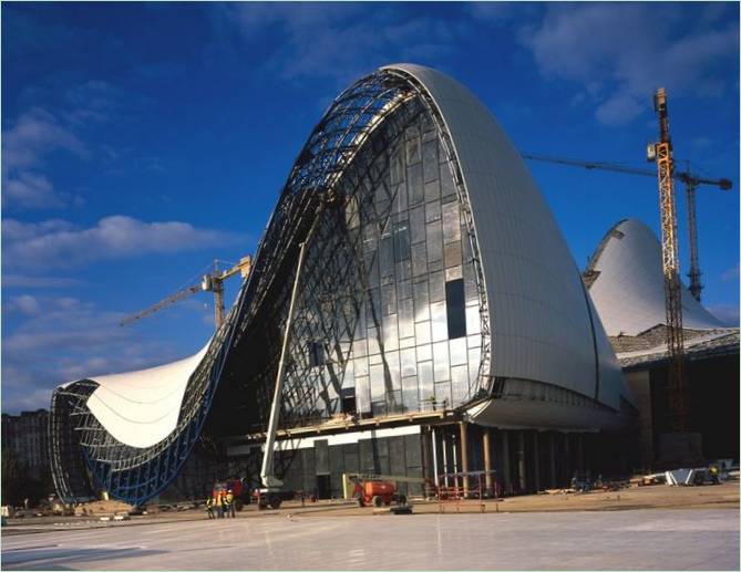 Heydar Aliyev Kulturális Központ Bakuban