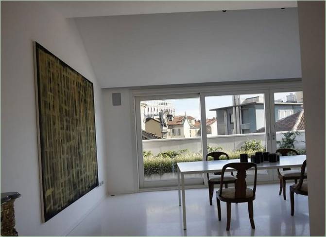 Casa Privata fehér milánói ház