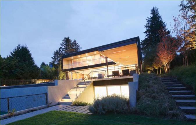 A vancouveri Point Grey rezidencia külseje