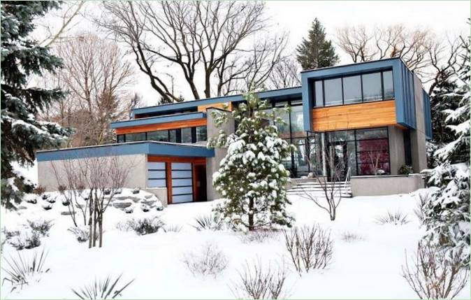 Egy kanadai Thorncrest House rezidencia tervezése