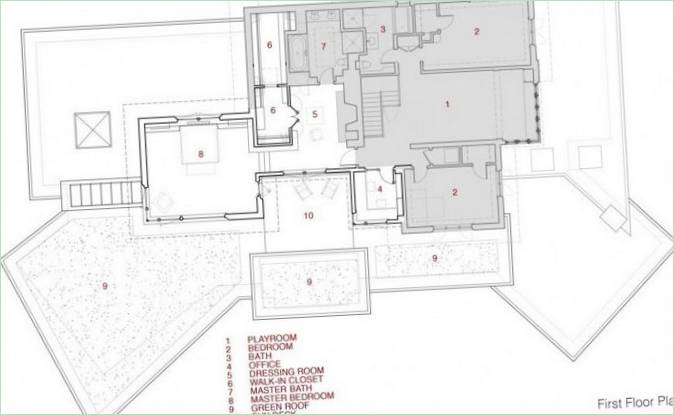 Chestnut Hill Residence terv