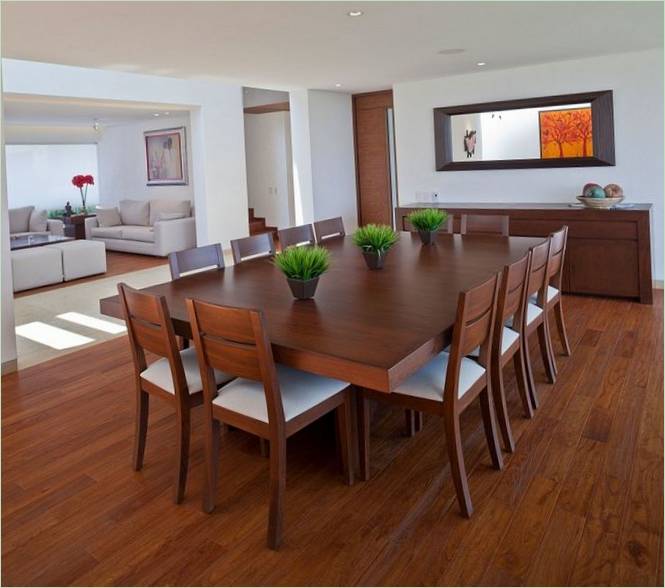 Étkező egy elegáns rezidenciában Almazán y Arquitectos Asociados
