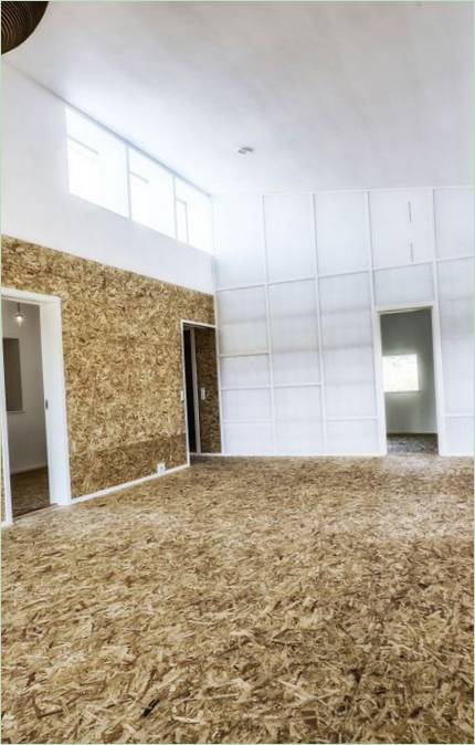 Az újrahasznosított anyagokból készült ökológiai ház Upcycle House Dániában