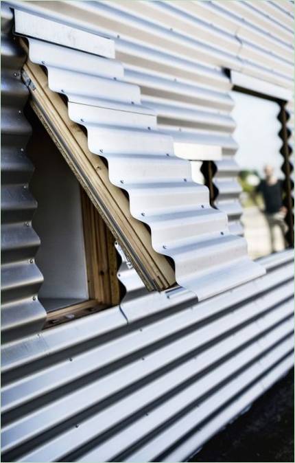 környezetbarát ház épült hulladékból Upcycle House Dániában