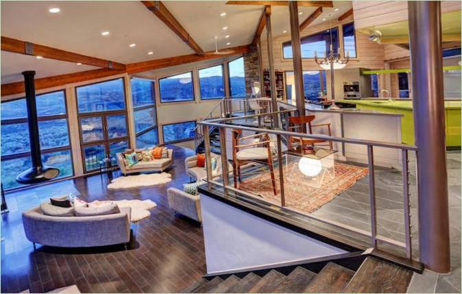 Utah Park City rezidenciájának eredeti terve
