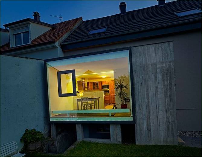 Üvegbővítés, a francia Loïc Picquet Architects projektje