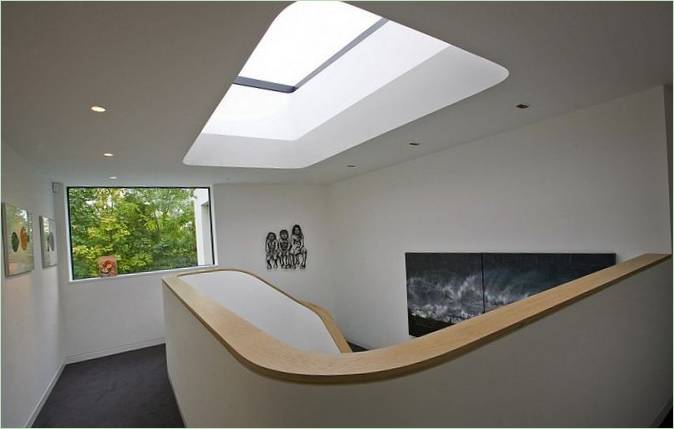 A tetőablak Millbrae Residence Londonban